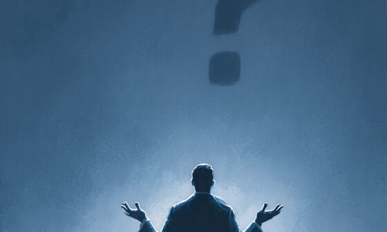 A person appealing emotionally to an audience, representing how the Appeal to Pity Fallacy uses emotion to sway logic.