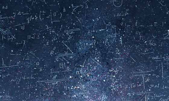 Silhouette facing a vast cosmic scene representing the gap between personal understanding and universal truth.