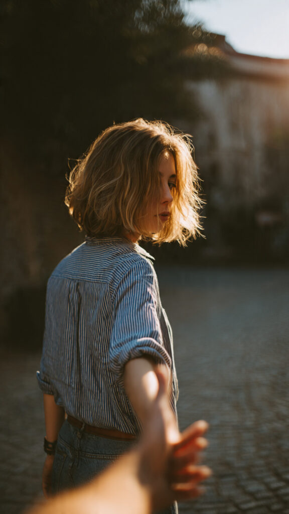 person setting boundaries in a relationship