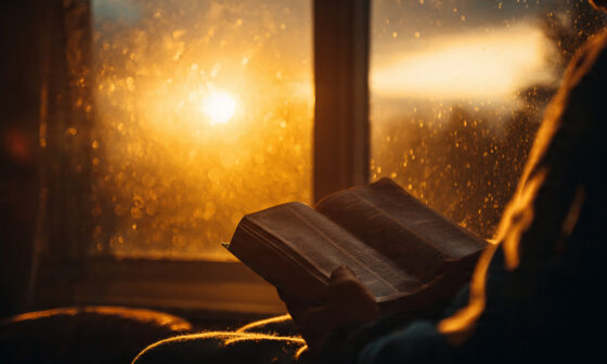 person studying the Bible to grow in knowledge and strengthen faith