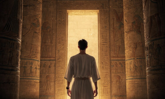 A symbolic representation of Joseph's integrity in Potiphar's house, illustrating the "Character Audit" theme of Value Faith.