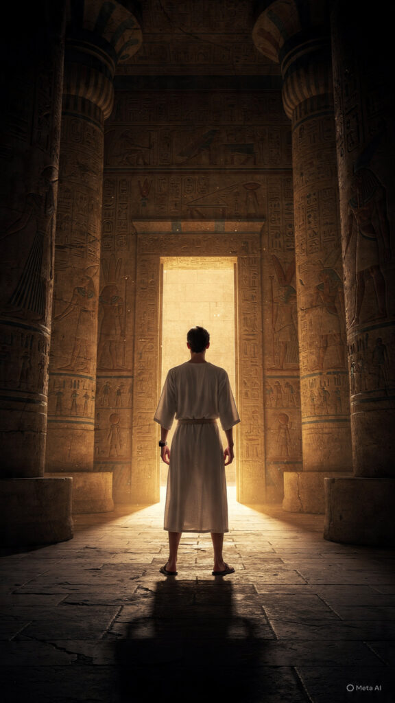 A symbolic representation of Joseph's integrity in Potiphar's house, illustrating the "Character Audit" theme of Value Faith.